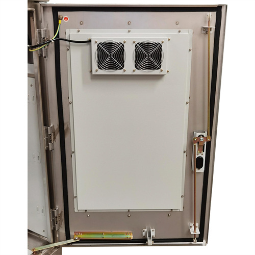 Double doorss energy battery storage kiosk