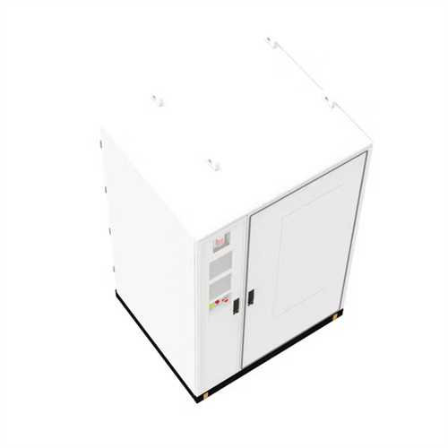 Solar battery cabinet pullout